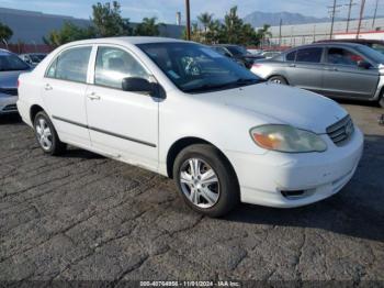  Salvage Toyota Corolla