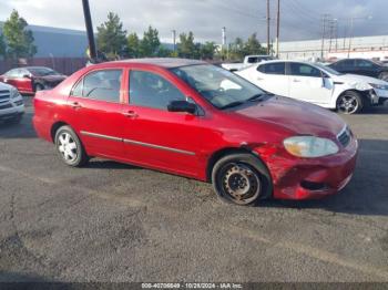  Salvage Toyota Corolla