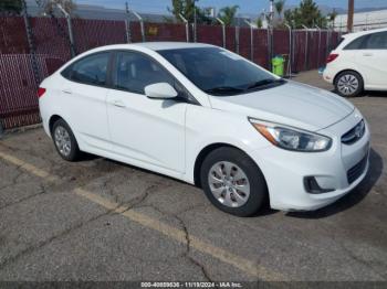  Salvage Hyundai ACCENT