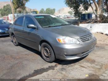  Salvage Toyota Corolla