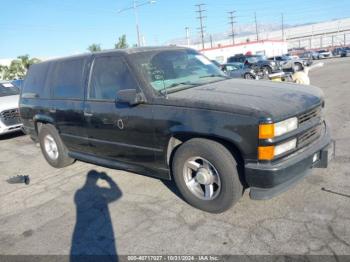  Salvage Chevrolet Tahoe