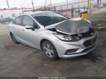  Salvage Chevrolet Cruze