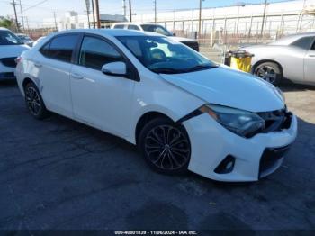  Salvage Toyota Corolla