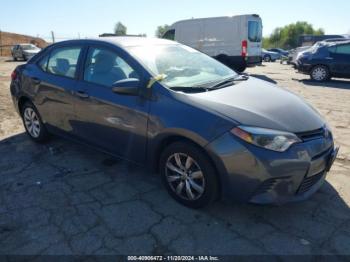  Salvage Toyota Corolla