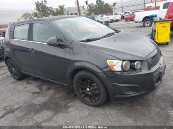  Salvage Chevrolet Sonic