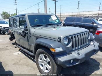  Salvage Jeep Wrangler