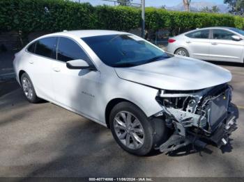  Salvage Chevrolet Malibu