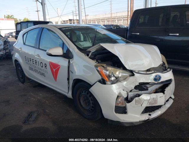  Salvage Toyota Prius c