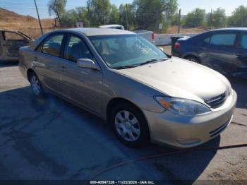  Salvage Toyota Camry