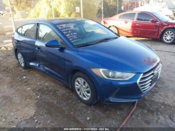  Salvage Hyundai ELANTRA