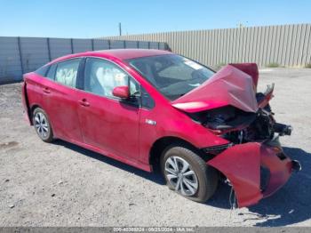  Salvage Toyota Prius Prime