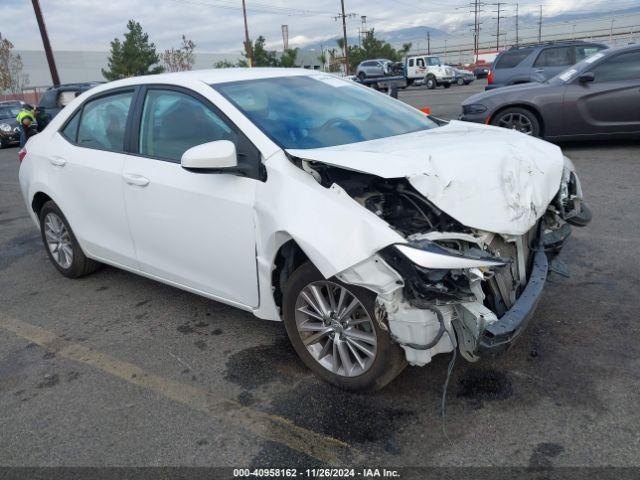  Salvage Toyota Corolla