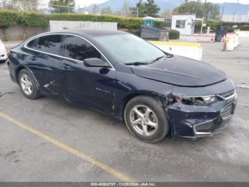  Salvage Chevrolet Malibu