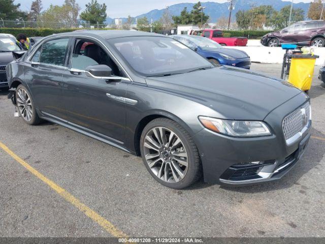  Salvage Lincoln Continental