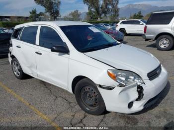  Salvage Toyota Matrix