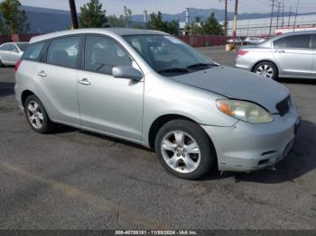  Salvage Toyota Matrix