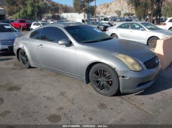  Salvage INFINITI G35