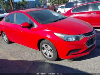  Salvage Chevrolet Cruze