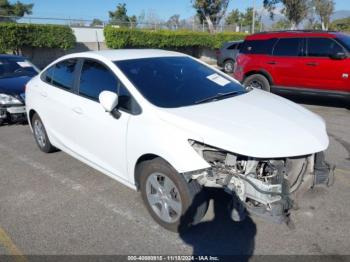  Salvage Chevrolet Cruze