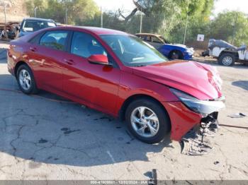  Salvage Hyundai ELANTRA