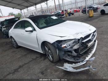  Salvage Mercedes-Benz Cla-class