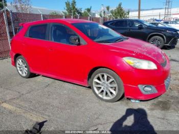  Salvage Toyota Matrix