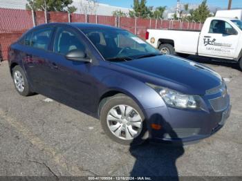  Salvage Chevrolet Cruze