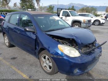  Salvage Toyota Matrix