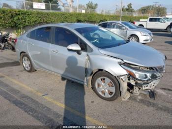  Salvage Chevrolet Cruze