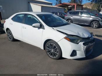  Salvage Toyota Corolla