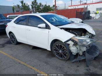  Salvage Toyota Corolla