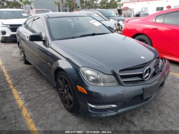  Salvage Mercedes-Benz C-Class