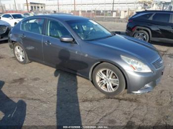  Salvage INFINITI G37