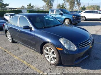  Salvage INFINITI G35