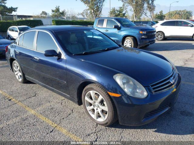  Salvage INFINITI G35