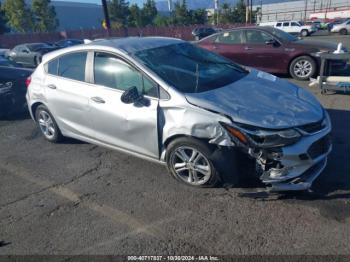  Salvage Chevrolet Cruze