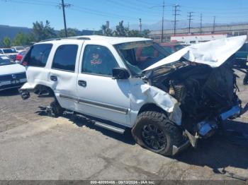  Salvage Chevrolet Tahoe