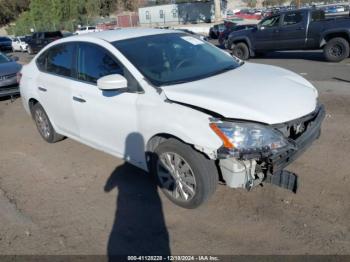  Salvage Nissan Sentra