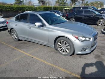  Salvage INFINITI Q50