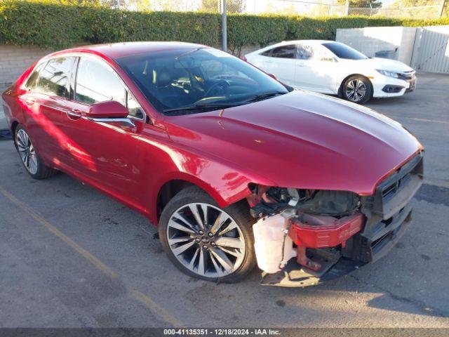  Salvage Lincoln MKZ Hybrid