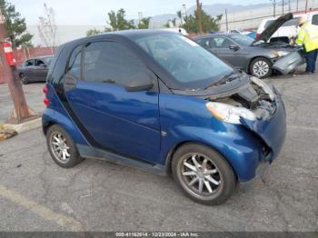  Salvage Smart fortwo