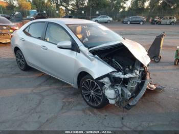  Salvage Toyota Corolla