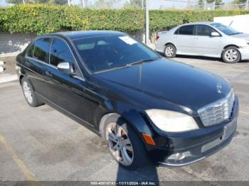  Salvage Mercedes-Benz C-Class