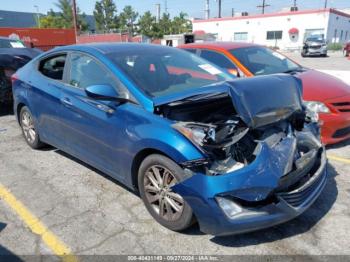  Salvage Hyundai ELANTRA