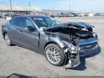  Salvage INFINITI Q50