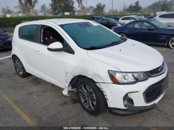  Salvage Chevrolet Sonic