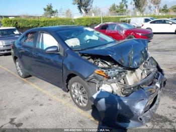  Salvage Toyota Corolla