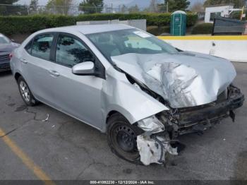  Salvage Toyota Corolla