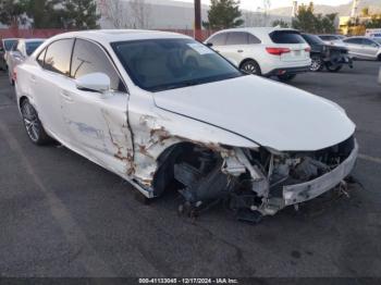  Salvage Lexus Is