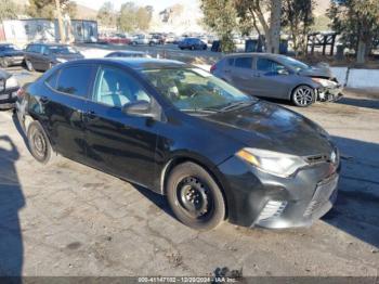  Salvage Toyota Corolla